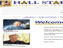 Tablet Screenshot of hallstar.net